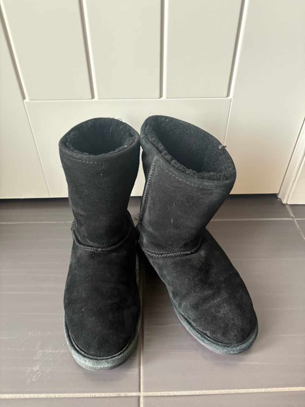 Black Ugg Style Boots